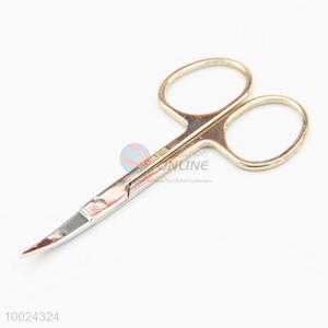 High Quality Stainless Steel Golden Eyebrow Scissors