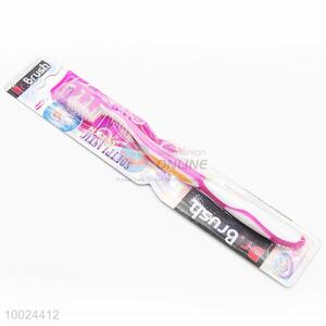 Hot Selling Audlt Toothbrush with Colorful Handle