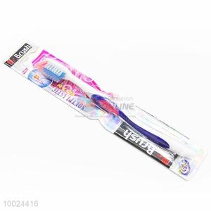 Purple Handle Audlt Toothbrush for Home/Hotel