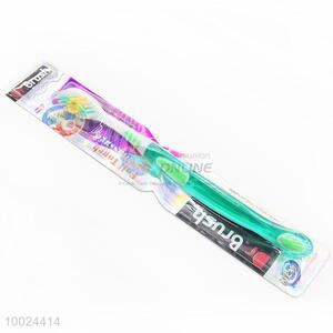 Competitive Price Transparent Handle Audlt Toothbrush