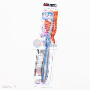 Wholesale High Quality Blue and Gray Audlt Toothbrush