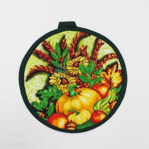 Round thick pot holder for kitchen use