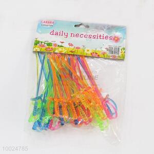6cm Colorful Plastic Fruit Toothpicks in Sword Shape