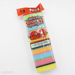 10Pieces/Set Colorful Cleaning Sponge Eraser