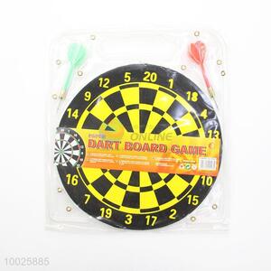 New Arrivals Paper Yellow Dart Board Game Set
