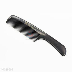 High Quality Black Plasic Comb/Hair Comb with Handle
