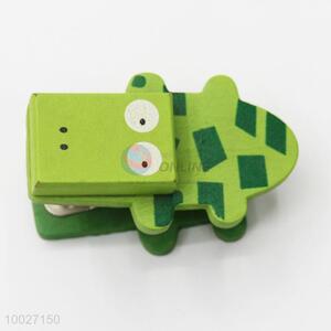 Wooden crocodile animal stapler creative stationery