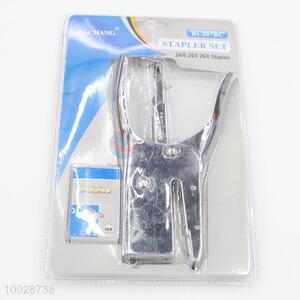 Silver stapler with stapler pin