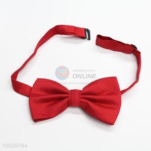 Good quality red bowknot bow tie