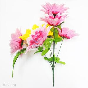7 Heads Pink Chrysanthemum Decoration Artificial Flower/Home Decor Flower
