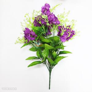 12 Heads Purple Flower Decoration Artificial Flower/Home Decor Flower