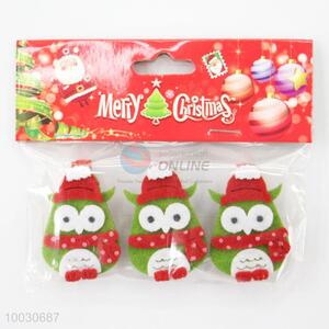 1 set cute christmas decoration wooden clips