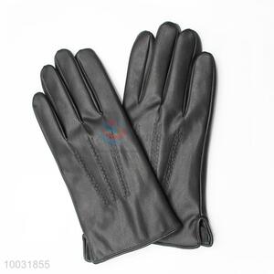 Wholesale Soft Black Warm Winter Gloves for Men