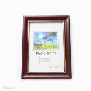 Small Red Color Golden Edge Foaming Photo Frame for Sale