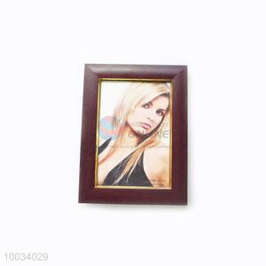 Small Pure Color Golden Edge Foaming Photo Frame for Sale
