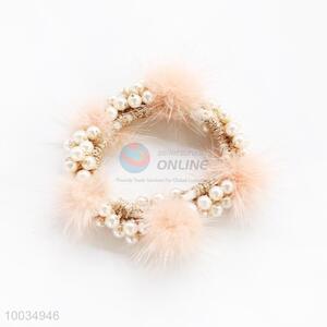 Pink Hair Accessories Elastic Hair Band Hair Ring