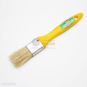Wholesale 1 Inch Plastic Yellow Handle Paint Brush Wall Paint Brush
