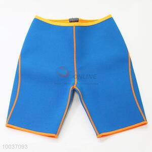 One size nylon blue color women sport shorts