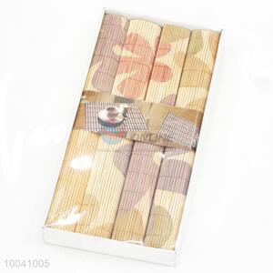 45*30cm New design 4/pcs set bamboo table placemat with printing flower