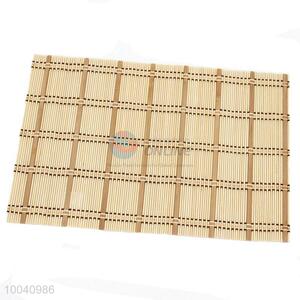 45*30cm Eco-friendly products rectangle squared bamboo table placemat