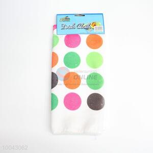 Colorful Dotted Printed Microfiber Dish Cloth/Kitchen Towel