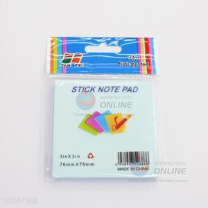 7.6*7.6CM Sticky Note Pad With Colorful Pages/Sticky Notes