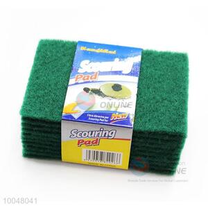 10Pcs Green Cleaning Scouring Pads