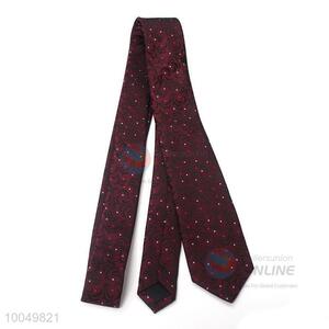 Hot selling printing polyester material ties for men business party