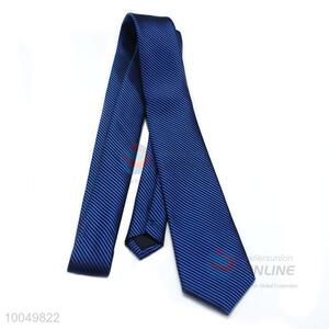 Newest fashion stripes men tie polyester material tie for men