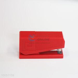 Red paper pro stapler heavy duty stapler book sewer students stapler
