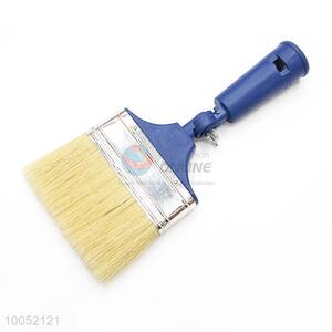 4inch blue pure bristles paint brush with plastic handle