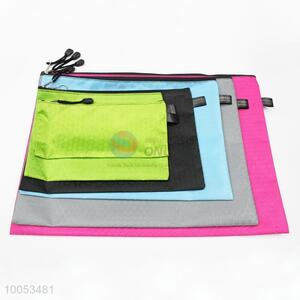 Colorful Zipper File Folder Bag For Choose