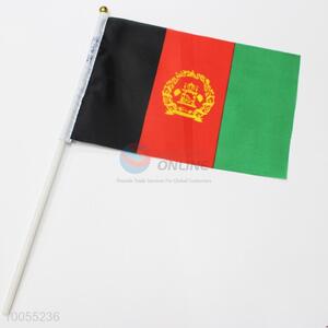 14*21cm Islamic republic of Afghanistan flag/hand signal flag