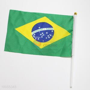 14*21cm hand signal flag/Brazil flag