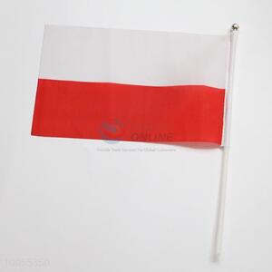 14*21cm Poland flag/hand signal flag