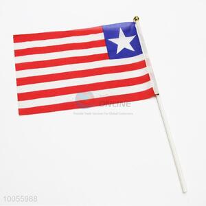 21*14cm Liberia Flag,Hand Flag