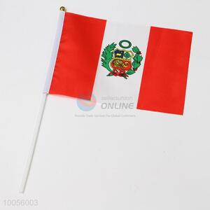 21*14cm Peru Flag,Hand Flag