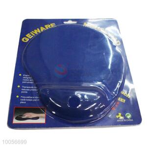 High Quality Comfortable 21*25*0.9cm Turquoise Mouse Pad/Mat with Gel Wrist Support