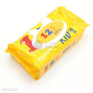 80pcs thick strong baby tender wipes