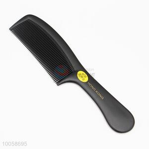 Blck plastic anti-static hair comb for wholesale
