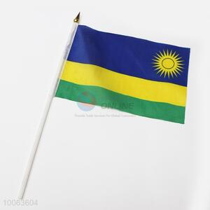 Rwanda Polyester Hand Signal Flag