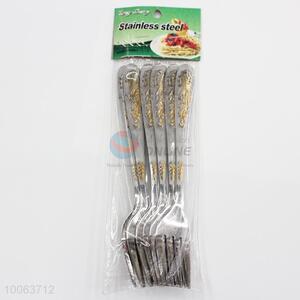 Custom delicate 6 pieces forks