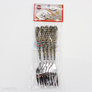 Multifunctional stainless steel 6 pieces restaurant forks