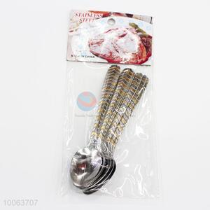 Multifunctional stainless steel 6 pieces  coffee spoons