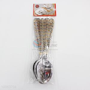 Wholesale stainless steel soup spoon/rice spoon