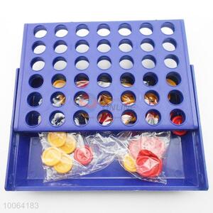 China Factory Plastic Intelligent Toy 4 in a Line Game, 20*11*2.5cm Interesting Connect 4 Chess Game