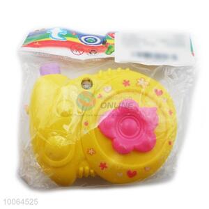 Cartoon yellow color camera toys gift for girls