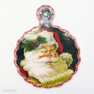 Santa claus pattern ceramic coaster and placemats