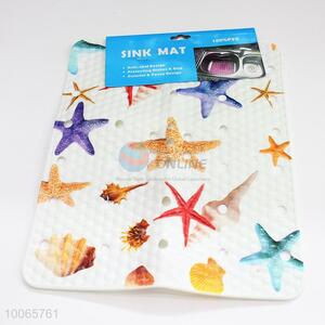 Starfish&Shell PVC Sink Mat