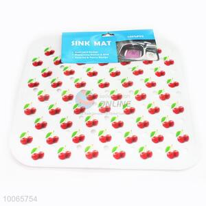 Popular Rectangular Fruit Pattern PVC Sink Mat